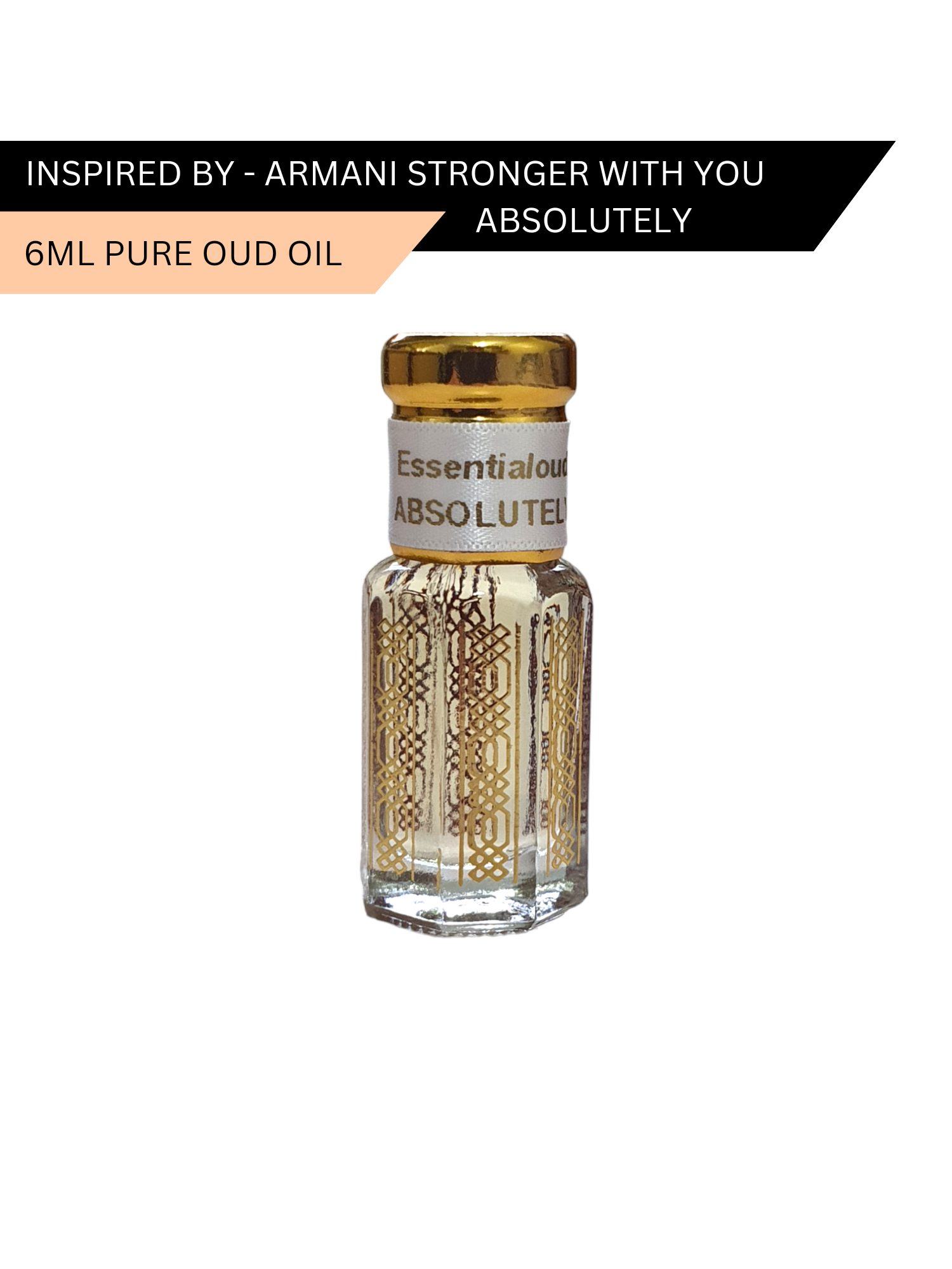 Absolutely Oud Oil Inspired By Emporio Armani Stronger With You Absolutely Essential Oud