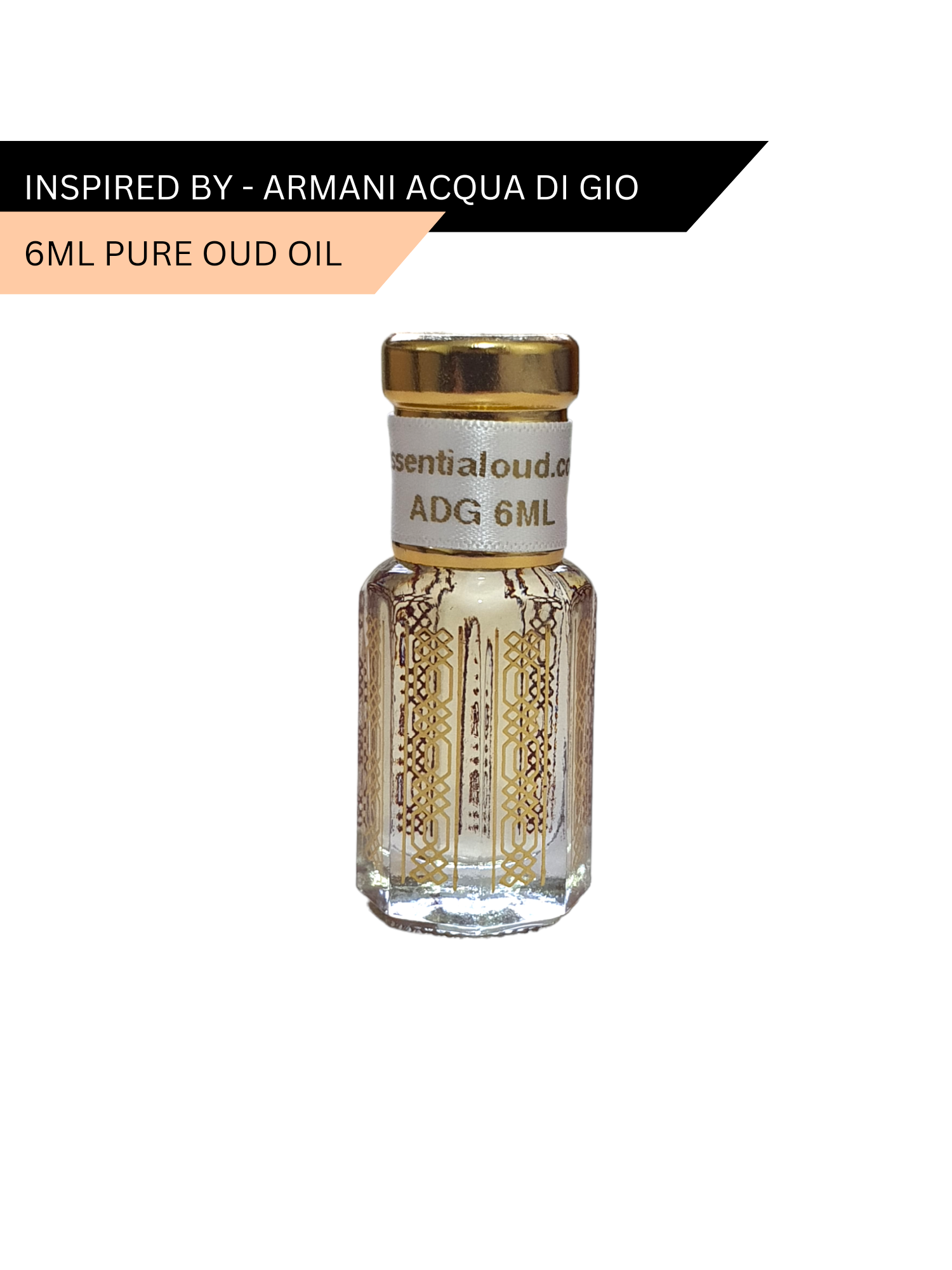 ADG Oud Oil Inspired By Giorgio Armani Acqua Di Gio Essential Oud