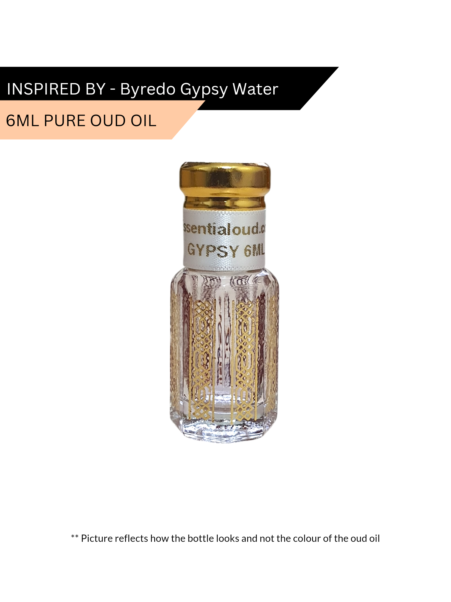 3ml, 6ml, 12ml Gypsy Oud oil inspired by Byredo gypsy water by Essential oud. Discount applied at checkout