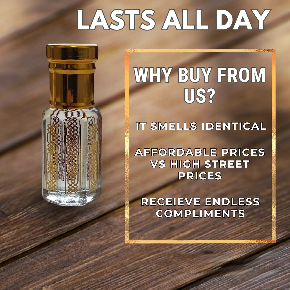 Essential Crees Creed Aventus Inspired Oud Oil- Essential Oud